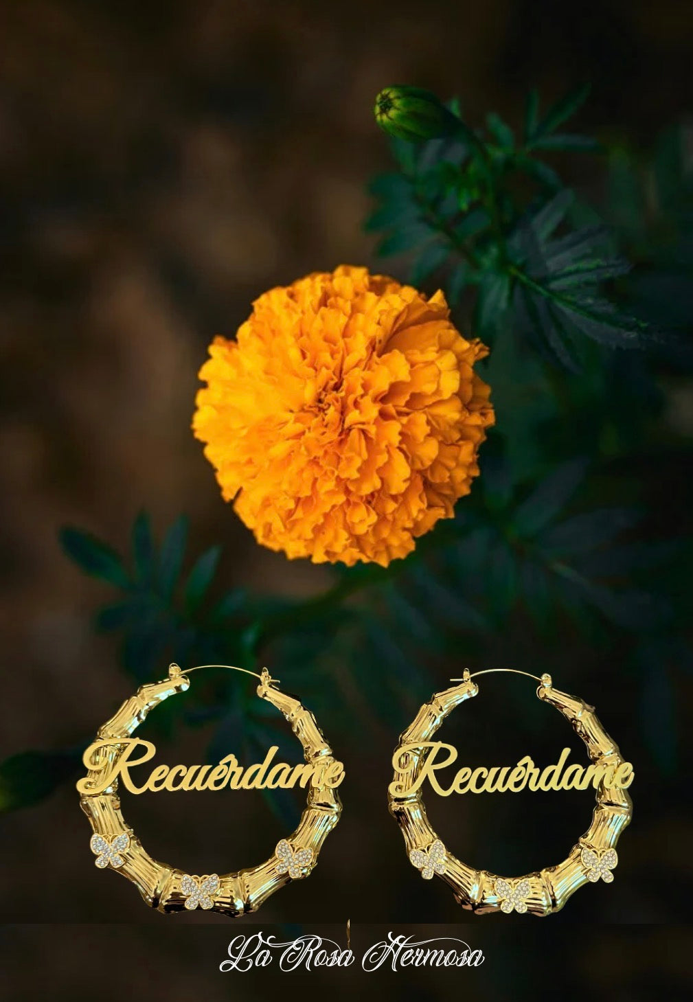 Dia de Los Muertos | Monarca Collection Hoop Earrings