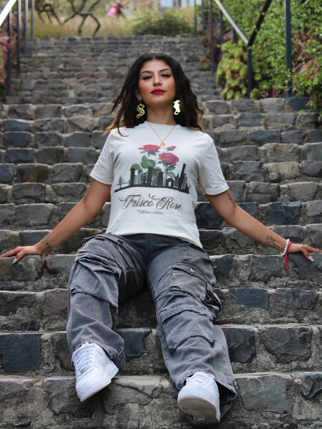 Frisco Rose Casual Top
