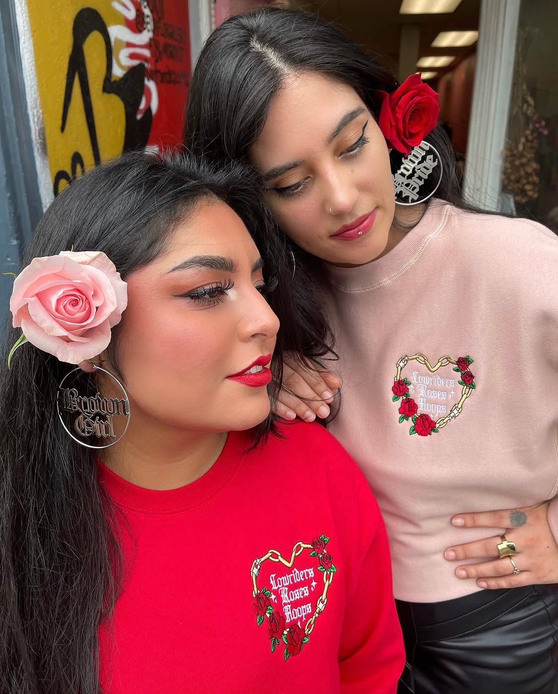 Lowriders Roses & Hoops