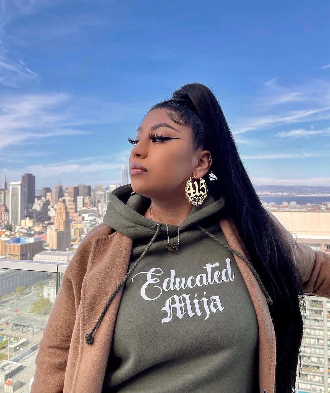 Educated Mija Hoodie